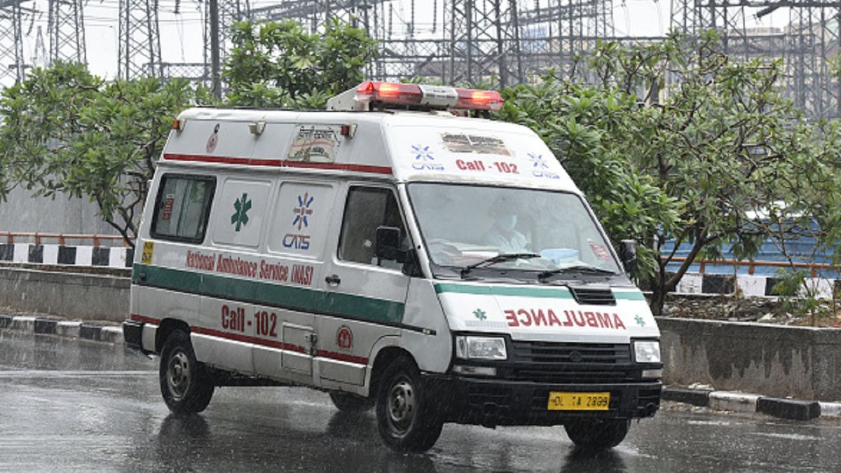 Mężczyzna jest w ciężkim stanie.