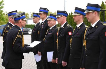 Tak obchodzono Dzień Strażaka 2025 w Komendzie Powiatowej Państwowej Straży Pożarnej w Inowrocławiu. Zdjęcia
