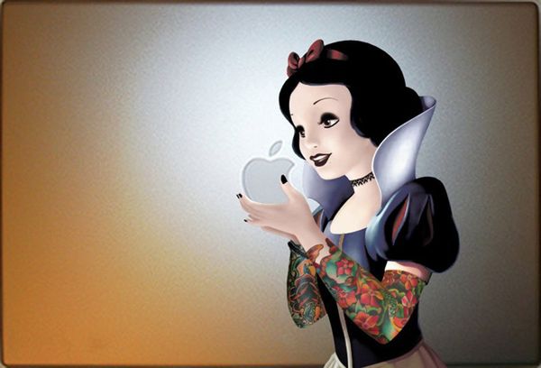 Zombie Królewna Śnieżka upiększy Twojego MacBooka 3