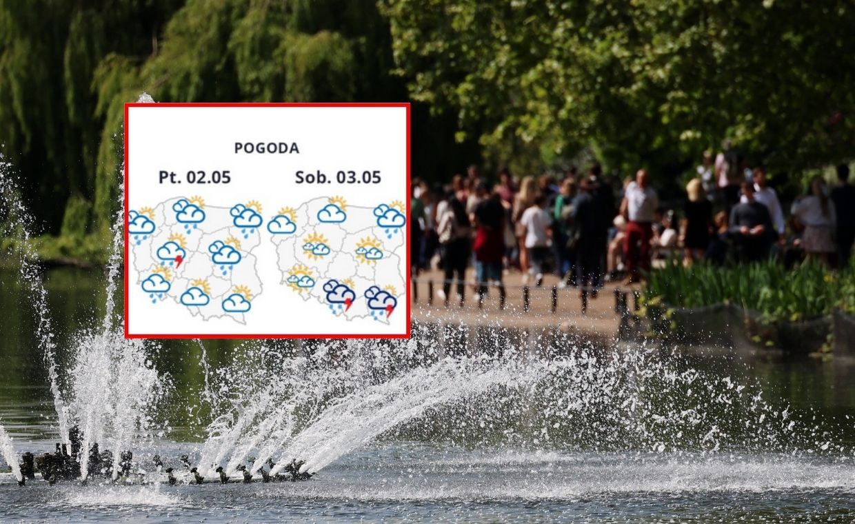 IMGW wydało ostrzeżenia. Zacznie się 2 maja