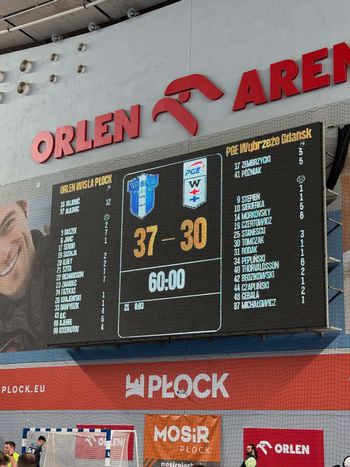 Orlen Wisła Płock pokonała Wybrzeże Gdańsk. Nafciarze wygrali 37:30!
