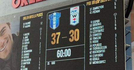 Orlen Wisła Płock pokonała Wybrzeże Gdańsk. Nafciarze wygrali 37:30!