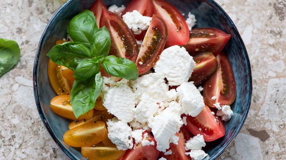 Sałatka z ricottą