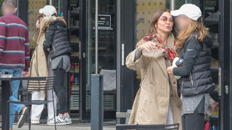 Kinga Rusin wróciła do Polski. Przyłapali ją paparazzi