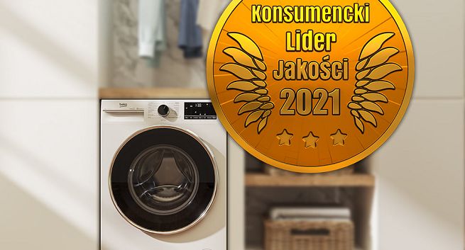Pralki i chłodziarko-zamrażarki Beko wybrane Konsumenckim Liderem Jakości 2021