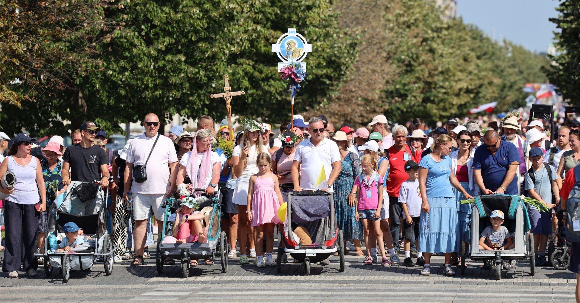 Pielgrzymka Warszawska 2025 w Częstochowie. Jasna Góra