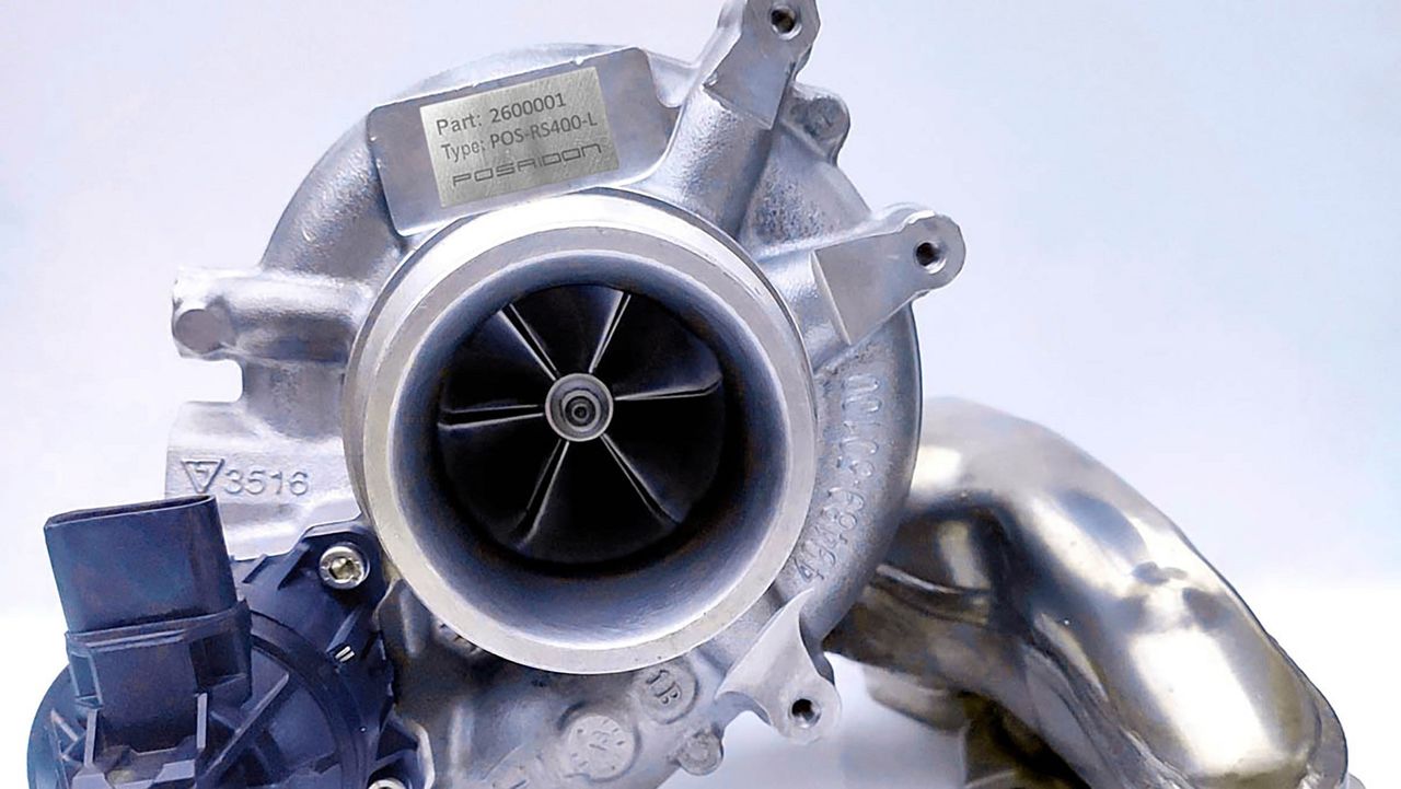 Turbosprężarka Posaidona dla Mercedesa-AMG A35