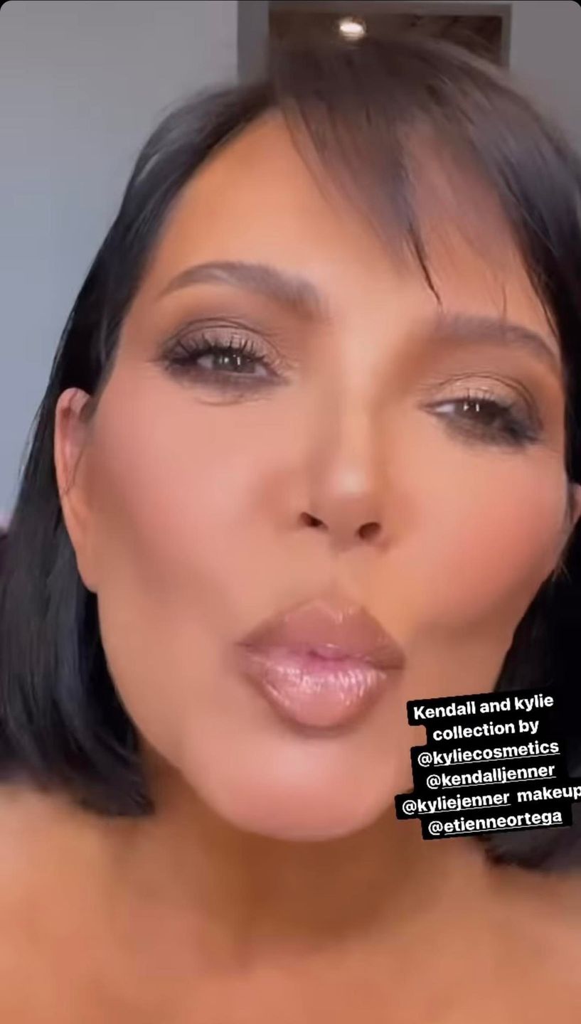 Kris Jenner zaprezentowała nową fryzurę