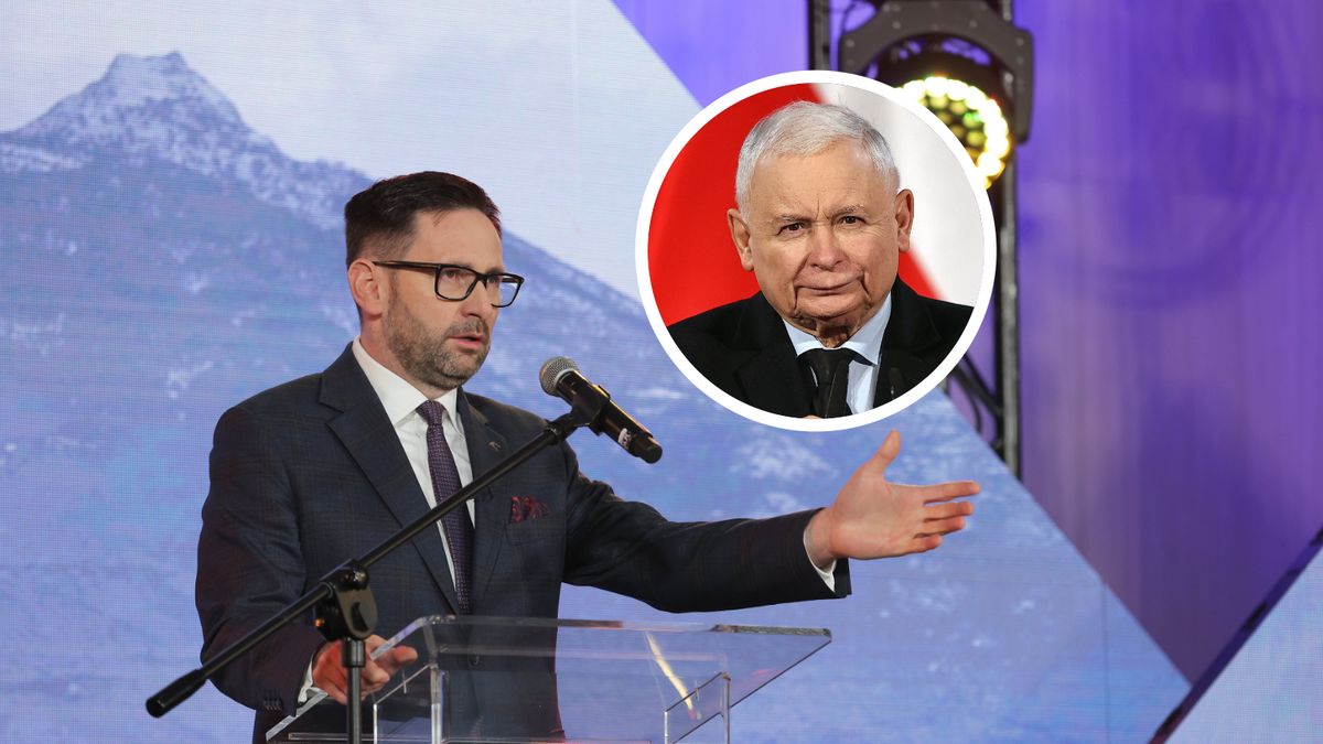 Jarosław Kaczyński, prezes PiS, broni Daniela Obajtka, szefa PKN Orlen