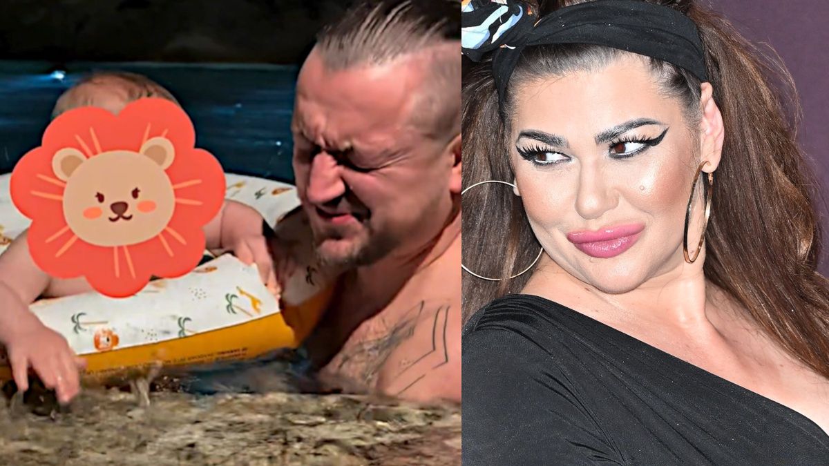 Baron z synem i Iwona Węgrowska
