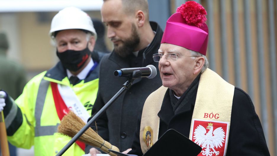 40. rocznica wprowadzenia stanu wojennego13.12.2021 Warszawa Uroczystosci w Muzeum Zolnierzy Wykletych i Wiezniow Politycznych PRL w 40. rocznice wprowadzenia stanu wojennego fot Tomasz Jastrzebowski/REPORTER
n/z: Marek JedraszewskiTomasz Jastrzebowski/REPORTER