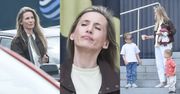 Pola Wiśniewska odwiedziła studio Polsatu w towarzystwie SYNÓW. Falco Amadeus i Noël Cloé rosną jak na drożdżach (ZDJĘCIA)