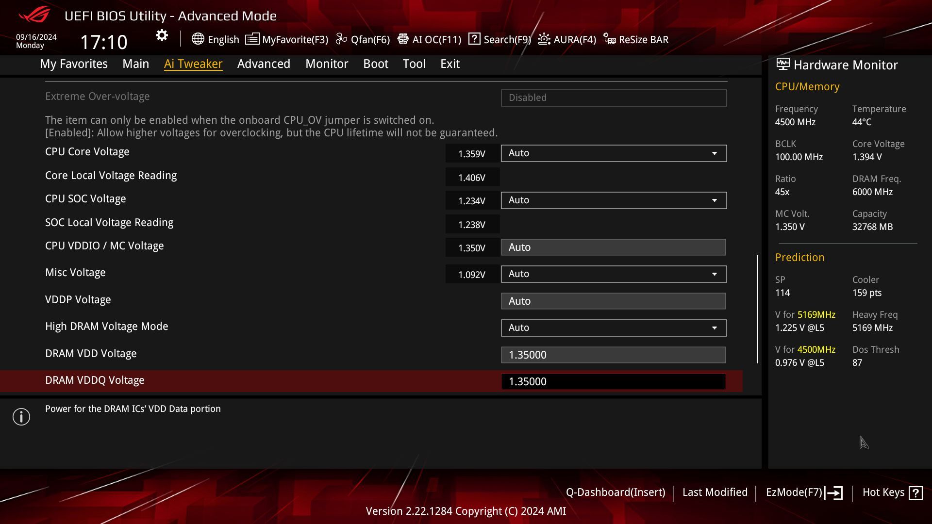 ASUS ROG Strix X870E-E Gaming WIFI - UEFI BIOS
