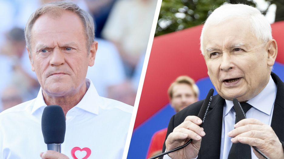 Donald Tusk i Jarosław Kaczyński - od tygodni walczą o głosy niezdecydowanych wyborców. To oni mogą zapewnić wygraną lub skazać na porażkę
