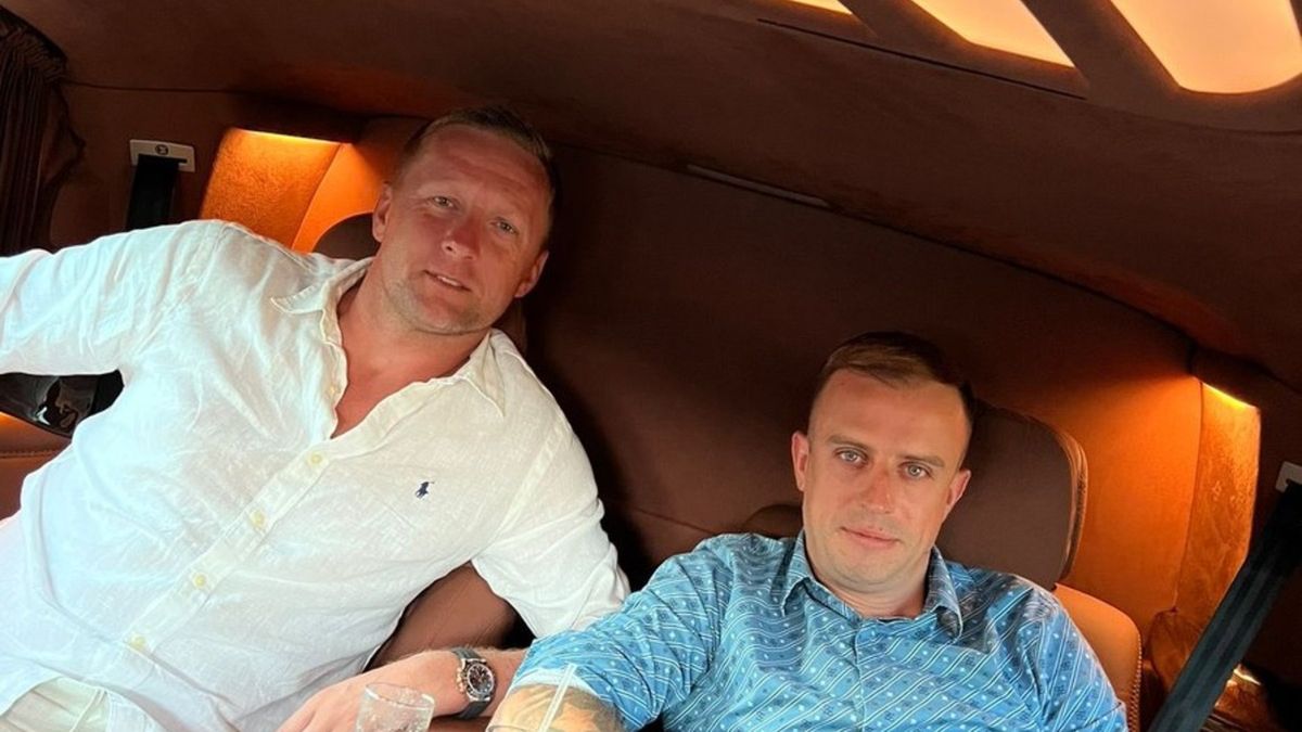 Kamil Glik i Kamil Grosicki wspólnie w limuzynie