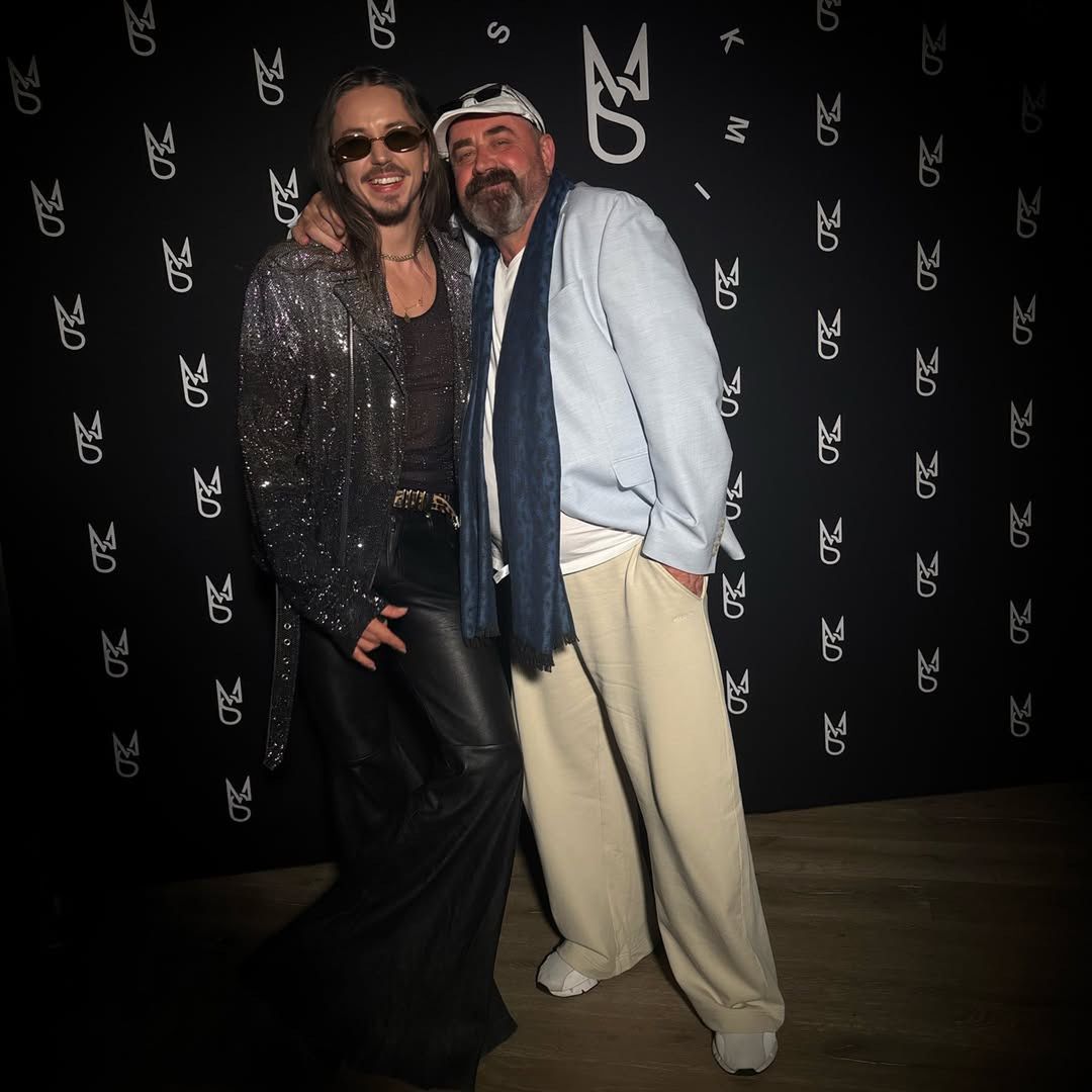 Michał Szpak pokazał się z tatą 