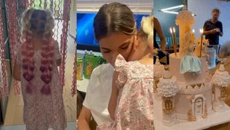 Maja Bohosiewicz wyprawiła córce BAJKOWE przyjęcie z okazji 5. urodzin: kolorowe doczepy, karaoke i ogromny tort (ZDJĘCIA)