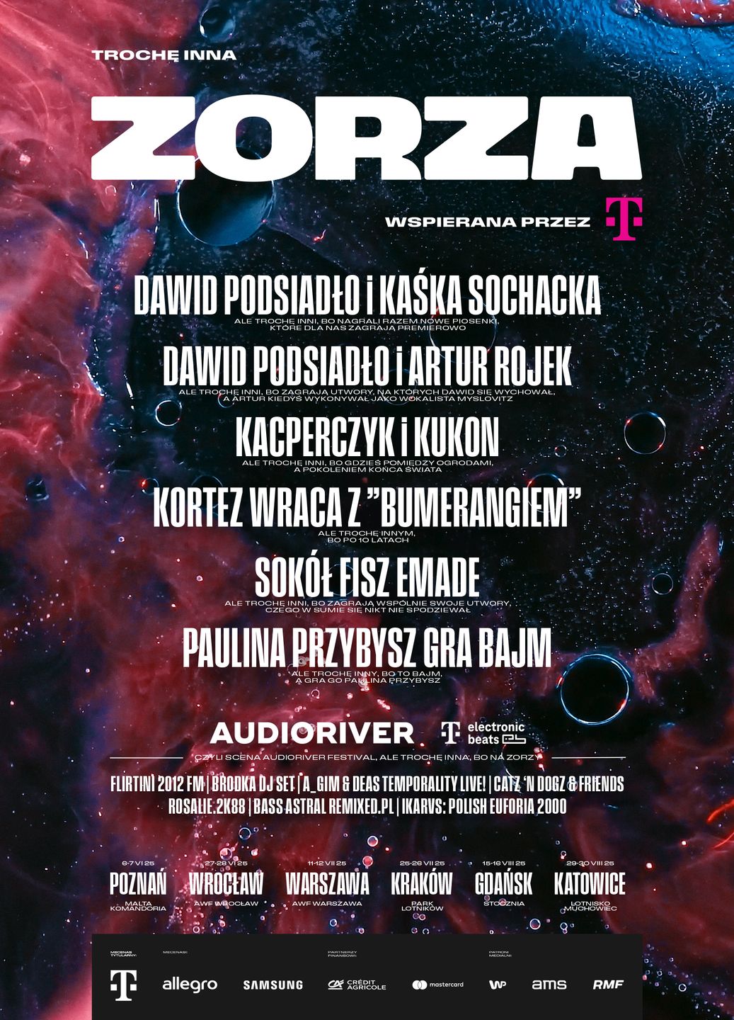 Festiwal ZORZA wspierana przez T-Mobile