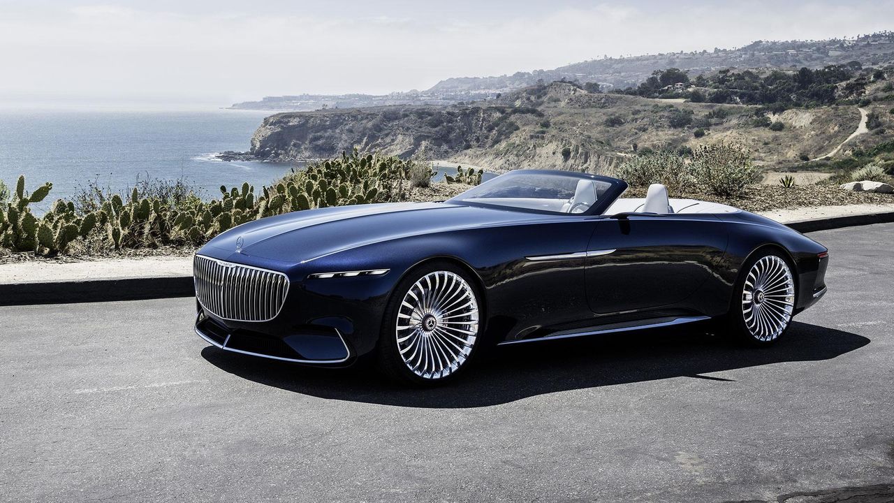 Vision Mercedes-Maybach 6 Cabriolet to powrót do przeszłości. Najpiękniejszy samochód roku