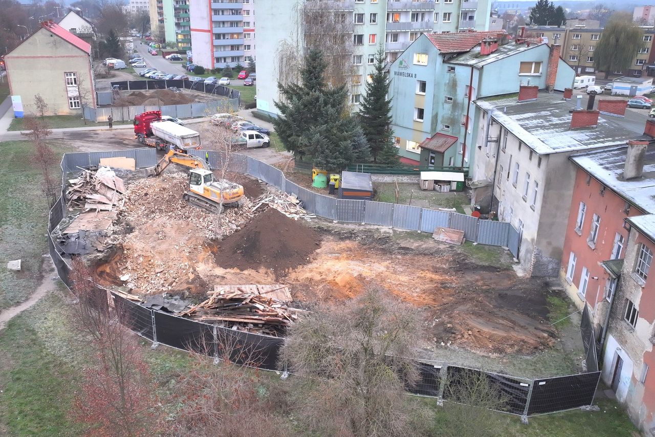 Wyburzanie Piła