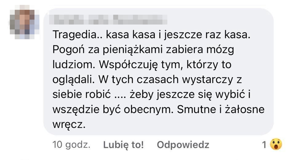 Komentarze pod zwiastunem Kuby Wojewódzkiego