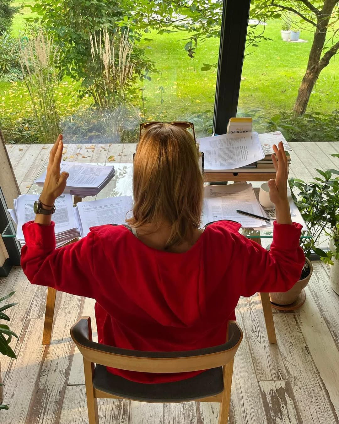 Tak wygląda taras Macieja Stuhra