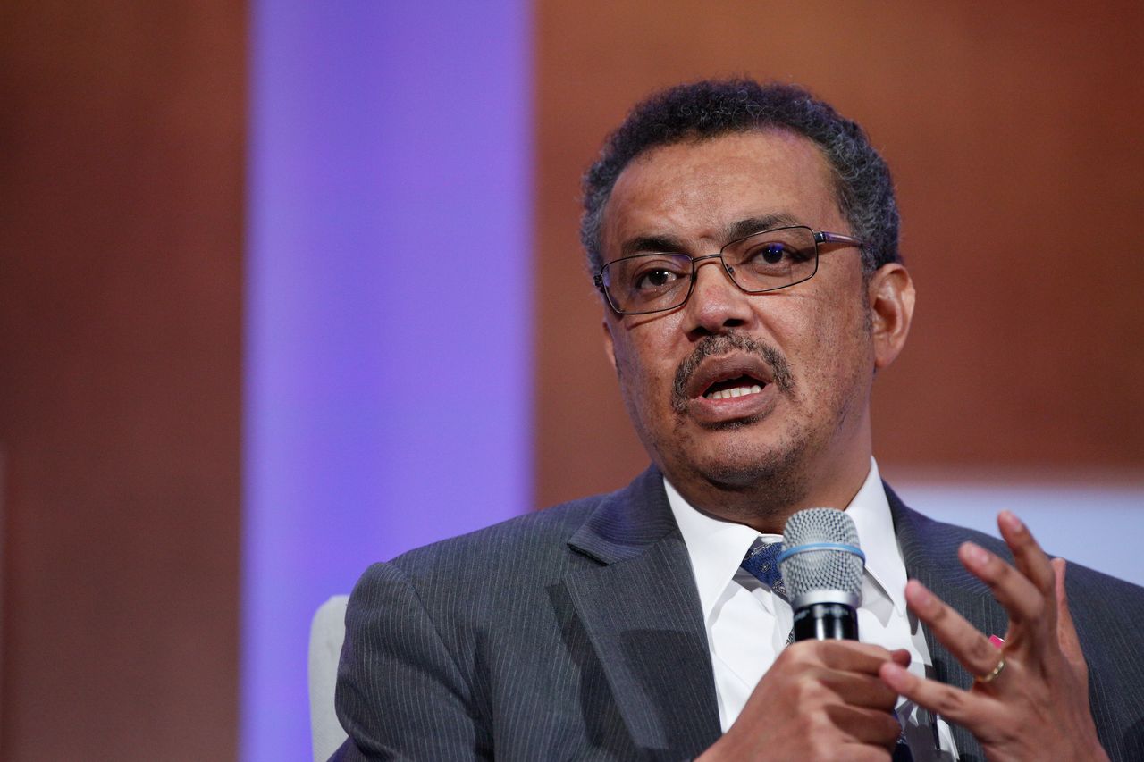 Szef WHO Tedros Adhanom Ghebreyesus.