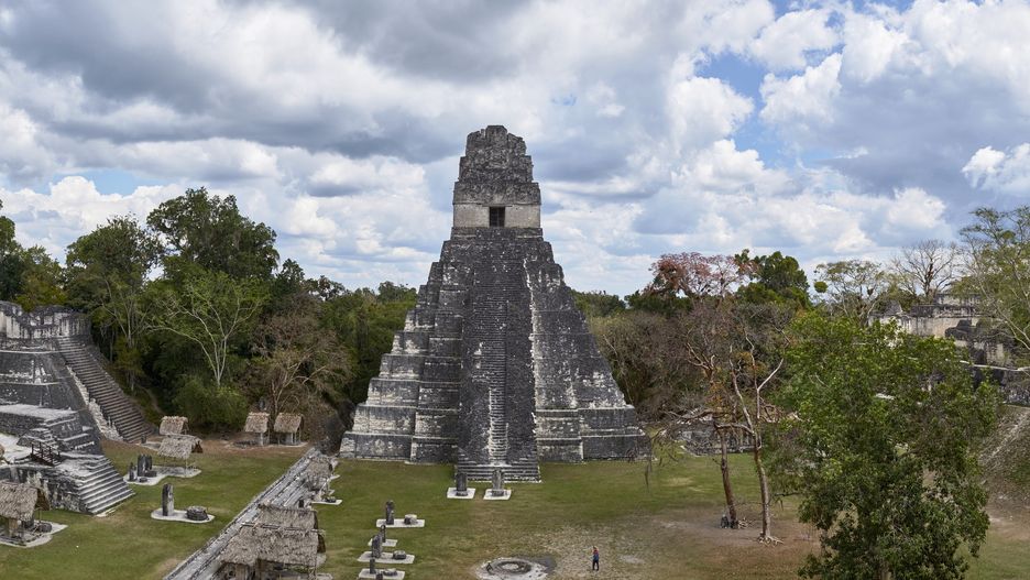 (EDITORS NOTE: Image is a digital [panoramic] composite.)TIKAL, PETEN, GUATEMALA - 2019/03/18: (EDITORS NOTE: Image is a digital [panoramic] composite.) Mayan pyramids of the archaeological site of Tikal. (Photo by Jorge Fernández/LightRocket via Getty Images)Jorge Fernándezamerica central, peten, maya, civilization, civilisation, historical, historic, civilisations, civilizations, archeological site, archeological sites, archeological, archaeological, archeology, pyramids