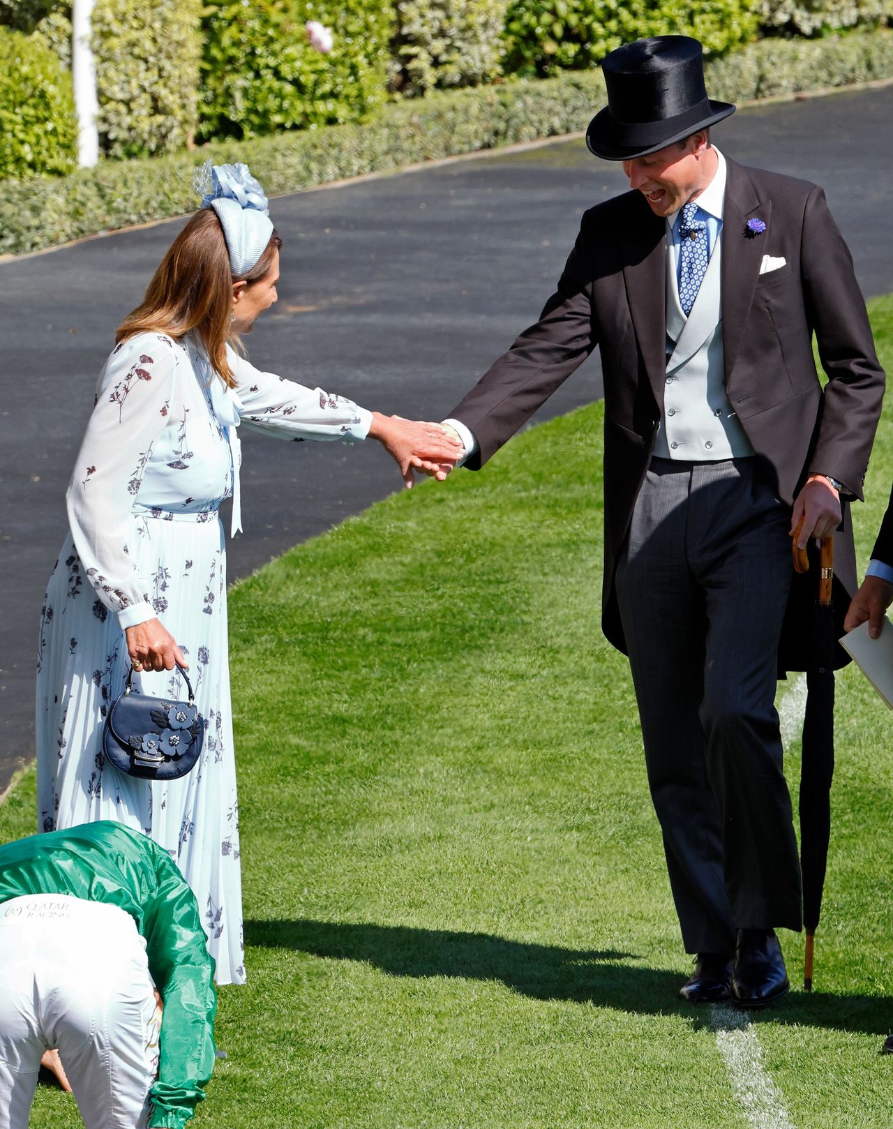 Prince William and Carole Middleton