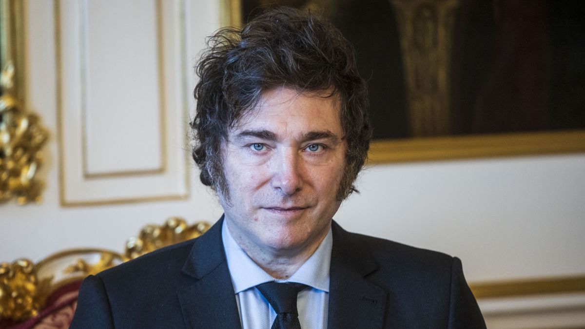 Argentina's President Javier Milei in Prague
Bloomberg
emea, e.u., eu, european, czech, euro members