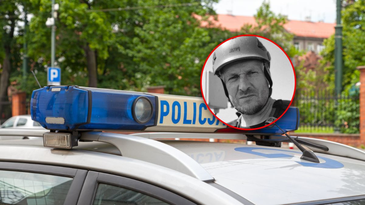 Strażacy żegnają Andrzeja Witkowskiego.