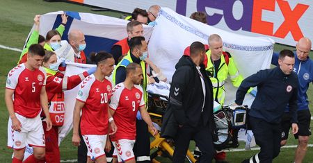 Euro 2020. Reanimacja piłkarza - dziennikarka TVP zabiera głos po wpadce w studiu