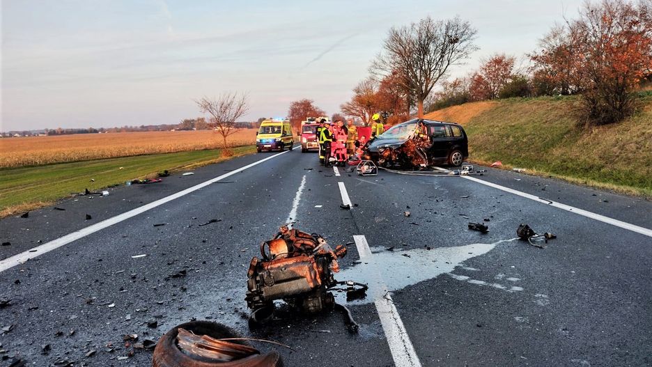 Śmiertelny wypadek na dk 92 