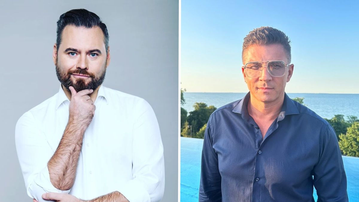 Na zdjęciu od lewej: Krzysztof Stanowski i Mateusz Borek