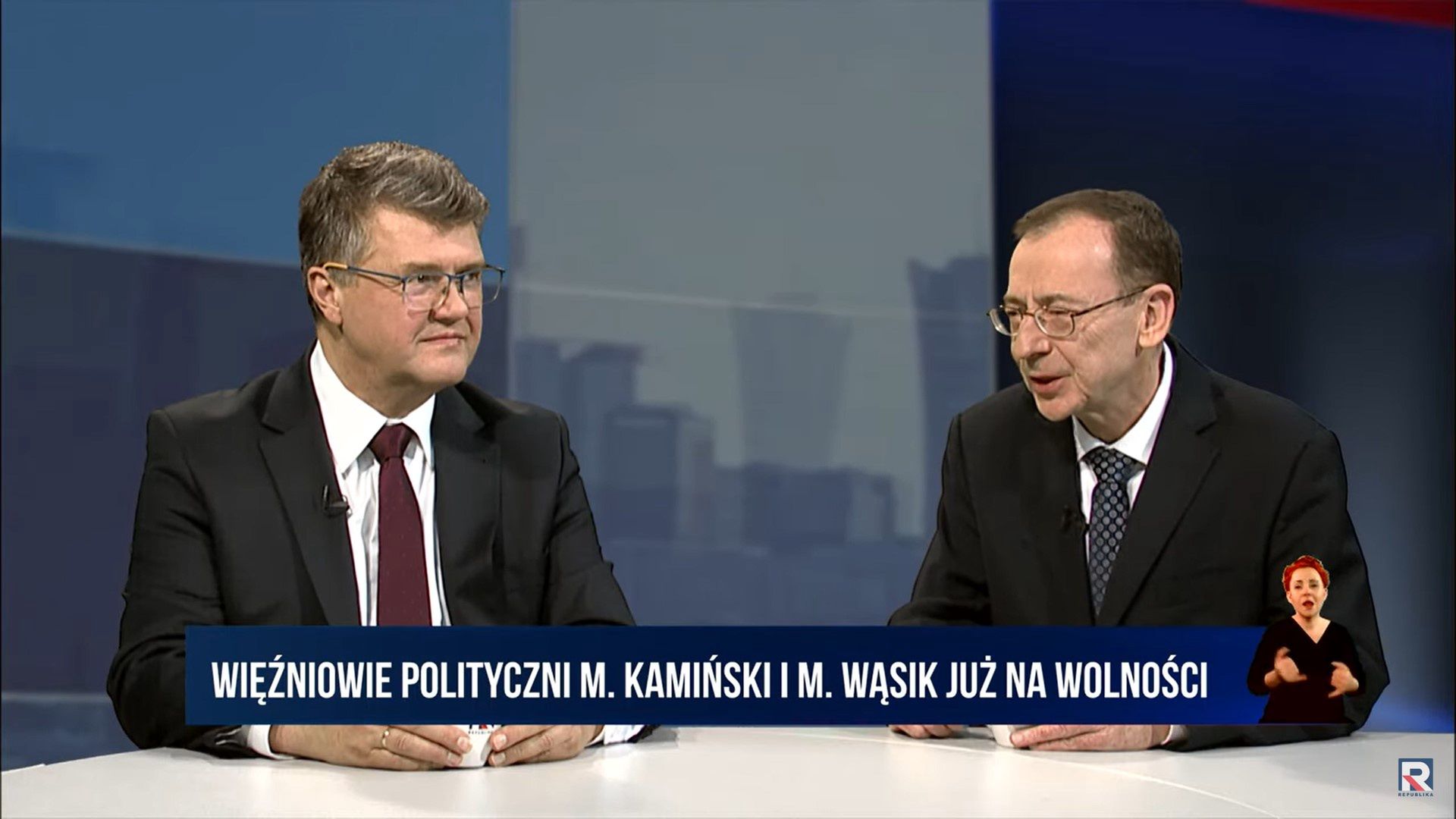 Kadr z serwisu informacyjnego "Dzisiaj"