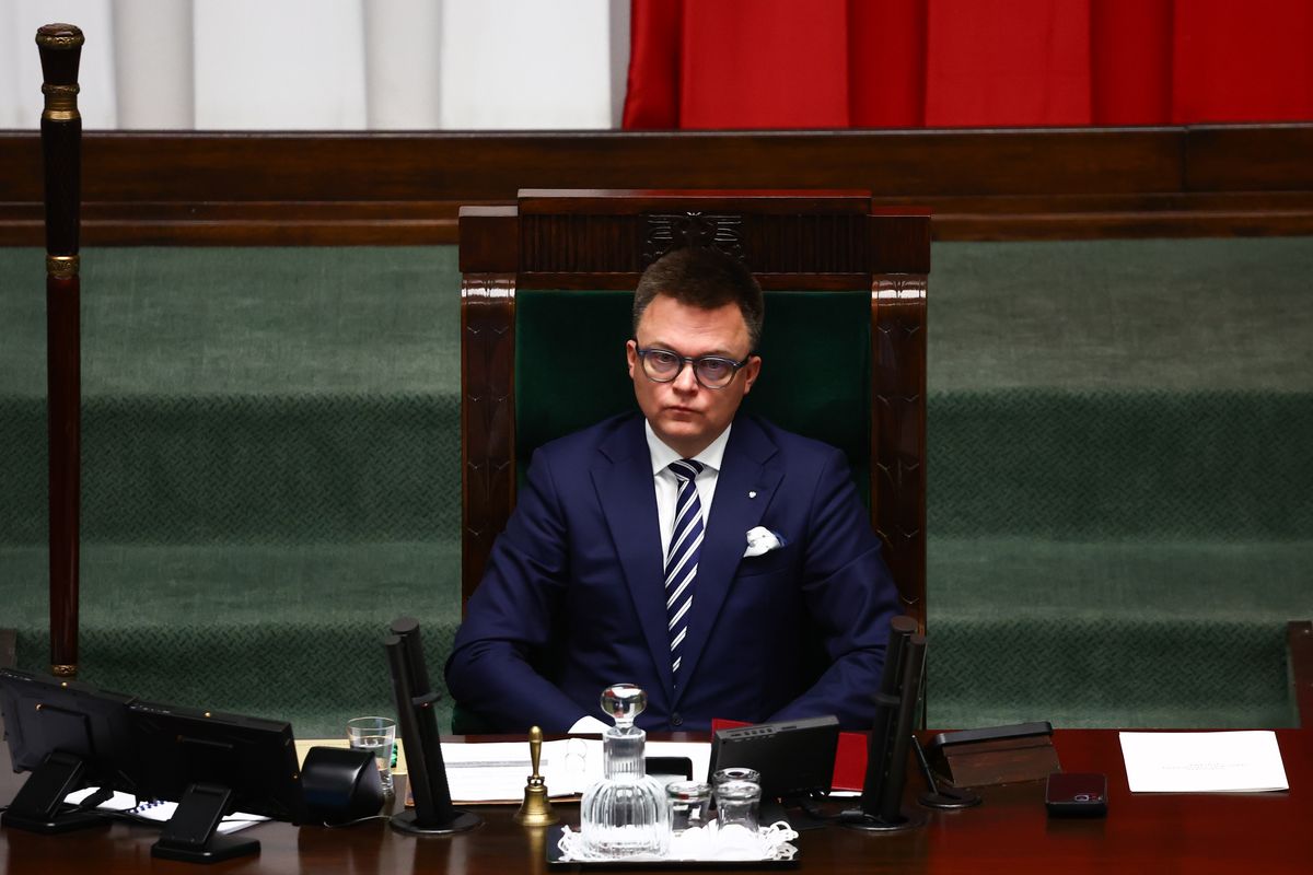 szymon hołownia, marszałek sejmu, umowa koalicyjna, wybory prezydenckie 2025 Hołownia pożegna się z funkcją? Wraca temat rotacyjności marszałka