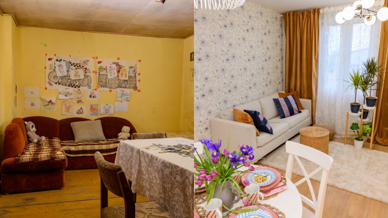 Metamorfoza domu w programie "Nasz nowy dom"