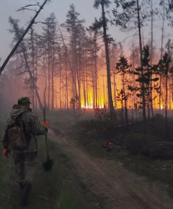 Pożary lasów na Syberii. Ewakuacja wiosek i walka z żywiołem