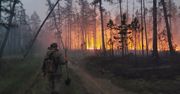 Pożary lasów na Syberii. Ewakuacja wiosek i walka z żywiołem