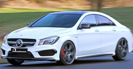 Trzy stopnie wzmocnienia Mercedesa CLA 45 AMG
