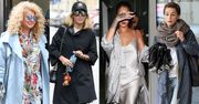 Celebrytki noszą długie wiatrówki