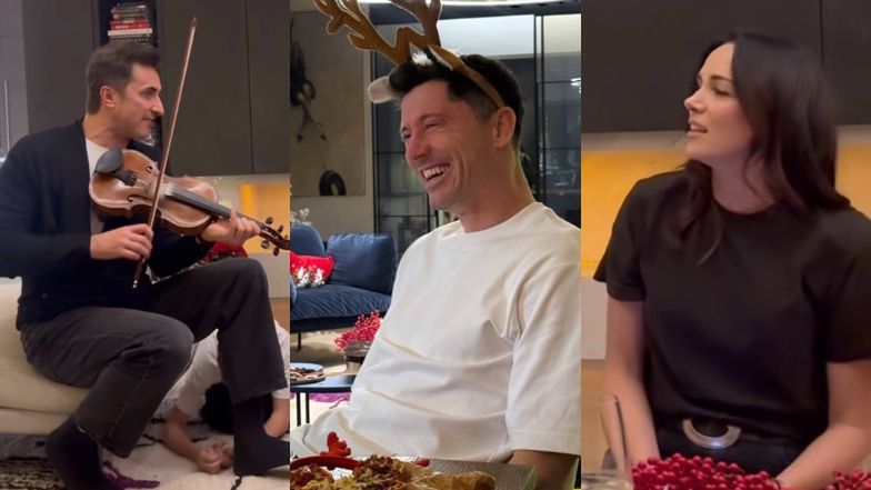 Kolędowanie u Lewandowskich