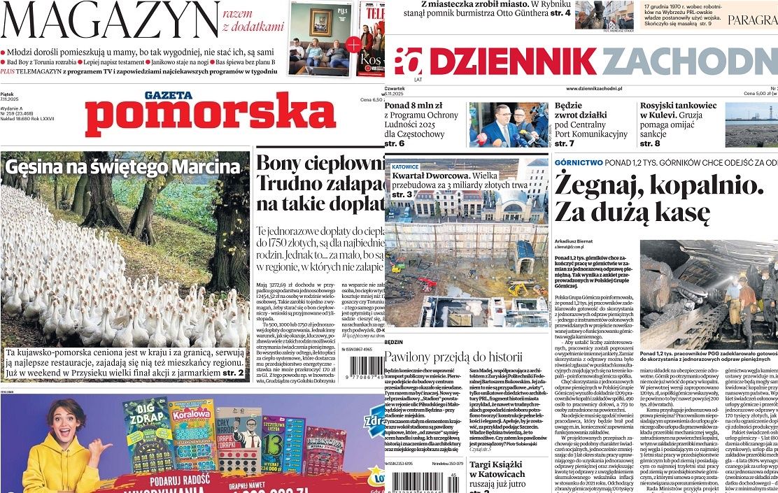 Tak maleje prasa regionalna. Dwa dzienniki poniżej tysiąca egzemplarzy