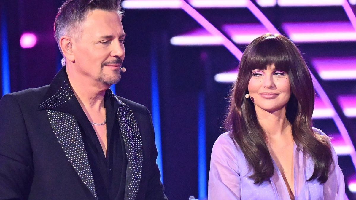 Krzysztof Ibisz i Paulina Sykut-Jeżyna