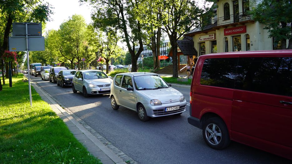 Zakopane, korki