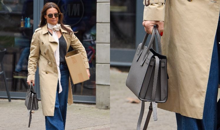 Kinga Rusin "przyłapana" na mieście z zakupami