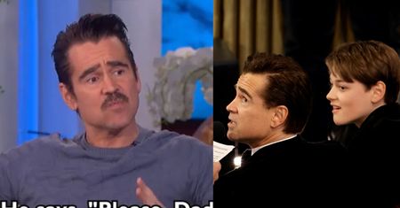 Tak Colin Farrell opowiadał o relacjach z Henrym Tadeuszem w wywiadzie. Syna trapiła pewna sprawa: "Proszę cię, tato..."