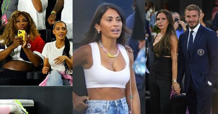 Żona i synowie Leo Messiego kibicują mu podczas debiutu w Miami. Przyszli też Beckhamowie i Kim Kardashian (ZDJĘCIA)