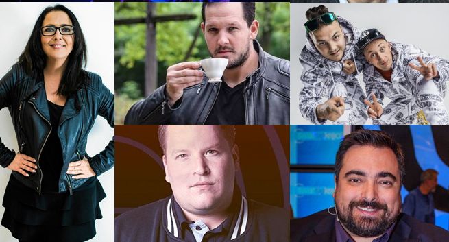 Kanały Orłosia, Sekielskiego, Rucińskiego, Paczesia i Piaseckiej w Video Brothers