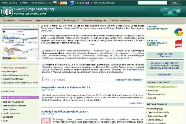 Nowa strona GUS-u kosztowała 584 tys. zł. Dużo? Mało? W sam raz? 2